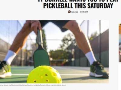 Ty Burrell Wants You to Play Pickleball this Saturday